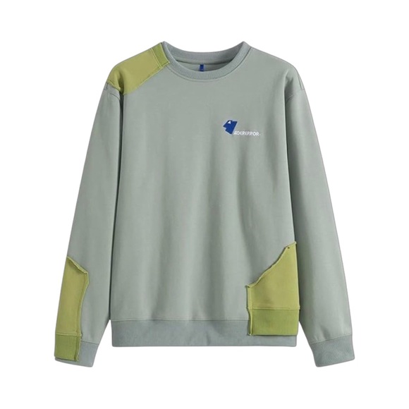 ADER error Green Tran Sweatshirt size A1 - Picture 2 of 16